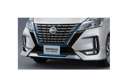 ニッサン セレナ【GC27 GFC27 GNC27 GFNC27 HC27 HFC27】　フロントプロテクター(e-POWER専用)(インテリジェントアラウンドビューモニター無)