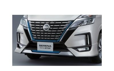 ニッサン セレナ【GC27 GFC27 GNC27 GFNC27 HC27 HFC27】　フロントプロテクター(e-POWER専用)(インテリジェントアラウンドビューモニター付)
