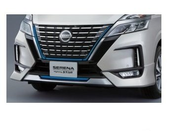 ニッサン セレナ【GC27 GFC27 GNC27 GFNC27 HC27 HFC27】　フロントプロテクター(e-POWER専用)(インテリジェントアラウンドビューモニター無)