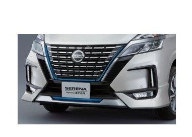 ニッサン セレナ【GC27 GFC27 GNC27 GFNC27 HC27 HFC27】　フロントプロテクター(e-POWER専用)(インテリジェントアラウンドビューモニター無)