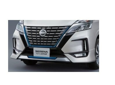 ニッサン セレナ【GC27 GFC27 GNC27 GFNC27 HC27 HFC27】　フロントプロテクター(e-POWER専用)(インテリジェントアラウンドビューモニター付)
