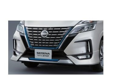 ニッサン セレナ【GC27 GFC27 GNC27 GFNC27 HC27 HFC27】　フロントプロテクター(e-POWER専用)(インテリジェントアラウンドビューモニター無)