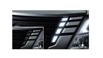 NISSAN CARAVAN　ニッサン キャラバン【型式一覧表参照】　ＬＥＤグリルイルミネーション【要商品仕様確認】[B66M0-5YJ0A]