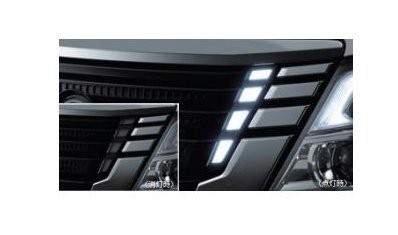 NISSAN CARAVAN　ニッサン キャラバン【型式一覧表参照】　ＬＥＤグリルイルミネーション【要商品仕様確認】[B66M0-5YJ0B]