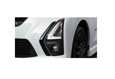 ニッサン デイズ【B43W B44W B45W B46W B47W B48W】　ブラックフォグランプフィニッシャー(インテリジェントアラウンドビューモニター付車用)