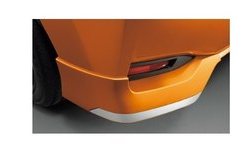 ニッサン ノート【HE12 SNE12 E12 NE12】　リヤアンダープロテクター(ホワイトアクセント)【ダークメタルグレー×スーパーブラックルーフ】