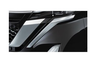 ニッサン ルークス【B44A B47A B48A】　クロームフロントバンパーフィニッシャー 【要商品仕様確認】【クロームメッキ】の通販は