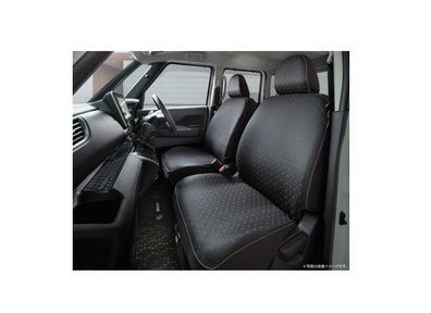ニッサン ルークス【B44A B47A B48A】　シート全カバー(スクエアドット)【要商品仕様確認】【ブラック】[H7900-7NA0B]