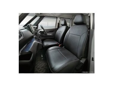 ニッサン ルークス【B44A B47A B48A】　革調シート全カバー【要商品仕様確認】【ブラック】[H7900-7NA2D] 27,169円