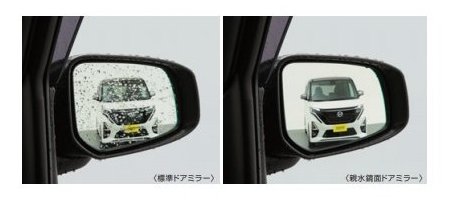 NISSAN ROOX　ニッサン ルークス【B44A B47A B48A】　親水鏡面ドアミラー(ヒーター無車用)[K6360-7NA0A]の通販は