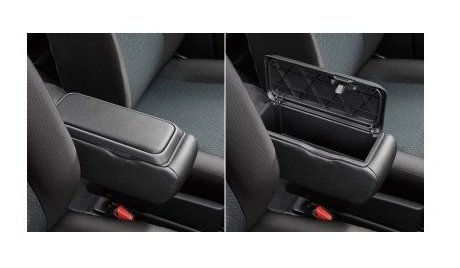 SUBARU JUSTY　スバル ジャスティ【M900F M910F】　ＢＯＸ付大型アームレスト(本革調)[08251F1011]