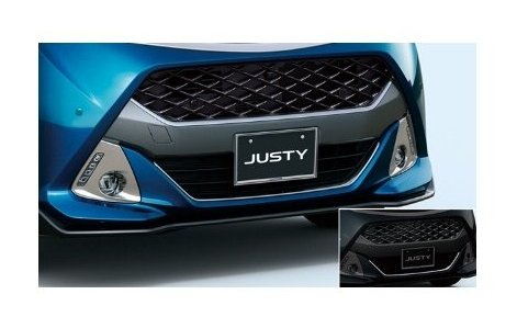 SUBARU JUSTY　スバル ジャスティ【M900F M910F】　ロアグリルガーニッシュ(メッキ)[08400F1028]