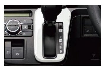 SUBARU CHIFFON　スバル シフォン【LA650F LA660F】　シフトベゼルパネル【ホワイト】[08172F2013]