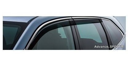 スバル フォレスター【SKE SK5】　ドアバイザー(Ａｄｖａｎｃｅ・ＳＰＯＲＴ用)(光輝モール付)[F0017SJ010]の通販は