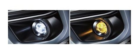 SUBARU FORESTER　スバル フォレスター【SKE SK5】　ＬＥＤフォグランプ(クリア/イエロー切替)[H4517FL100]