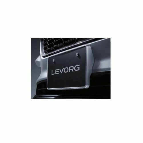 SUBARU LEVORG　スバル レヴォーグ【VN5 VNH】　カラードナンバープレートベース【イグニッションレッド】[J1017VC000T7]