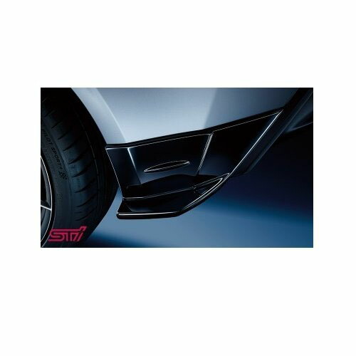 SUBARU BRZ　スバル BRZ【ZD8】　ＳＴＩリヤサイドアンダースポイラー【クリスタルブラック・シリカ塗装】[SG517CC200]