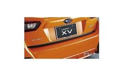 SUBARU XV　スバル XV【GT3 GTE】　テールゲートガーニッシュ【ブラック】[J1017FL880]の通販は