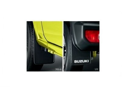 SUZUKI Jimny　スズキ ジムニー【JB64W】　マッドフラップセット【ブラック】[72201-77R00-BK1]