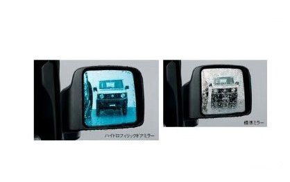 SUZUKI Jimny　スズキ ジムニー【JB64W】　ハイドロフィリックドアミラー(ヒーテッドドアミラー無車用)[99172-77R10]
