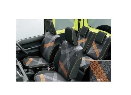 SUZUKI Jimny　スズキ ジムニー【JB64W】　シートカバー【タイヤパターン】[99180-77R00]