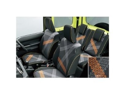 SUZUKI Jimny　スズキ ジムニー【JB64W】　シートカバー【タイヤパターン】[99180-77R20]