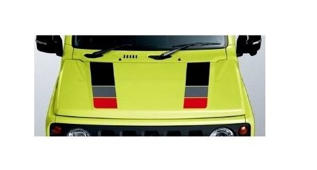 SUZUKI Jimny　スズキ ジムニー【JB64W】　フードデカール【ツールギア】[99230-77R20-003]