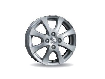スズキ ワゴンRスマイル【MX81S MX91S】　アルミホイール(１４インチ)(１本)【シルバー】[43201-72890-27N]