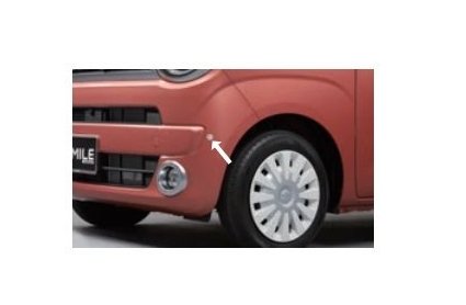 スズキ ワゴンRスマイル【MX81S MX91S】　フロントパーキングセンサー【ブルーイッシュブラックパール３】