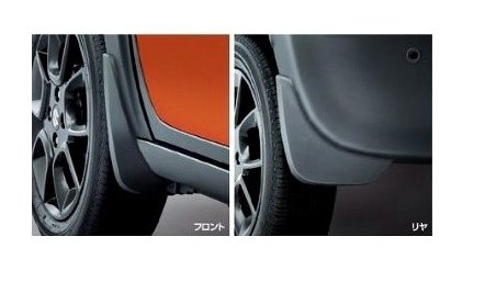 SUZUKI XBEE　スズキ クロスビー【MN71S】　マッドフラップセット(１台分(４枚)セット)【ブラック】[72201-76R00]