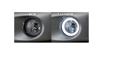 SUZUKI XBEE　スズキ クロスビー【MN71S】　リングイルミ付ハロゲンフォグランプ(発光色：白)[99173-76R30]