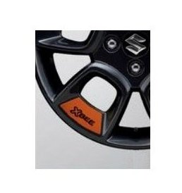 メール便可　SUZUKI XBEE　スズキ クロスビー【MN71S】　ホイールアクセント(４枚セット)【オレンジ】[9923A-76R00-002]