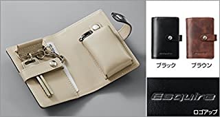 TOYOTA (トヨタ) 純正部品 ESQUIRE エスクァイア 【ZWR80G ZRR80G ZRR85G】 本革キーケース 【ブラウン】08031-28020の通販は 9,320円
