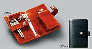 TOYOTA PRIUSα　トヨタ プリウスアルファ【ZVW41W ZVW40W】　本革キーケース【ブラウン】[08193-75010]