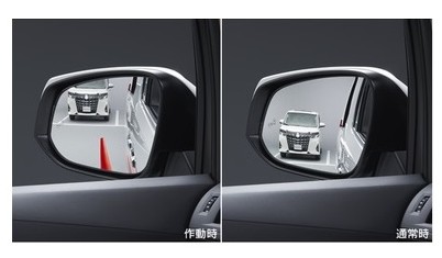 【純正】TOYOTA　ALPHARD　トヨタ　アルファード【GGH30W　GGH35W　AGH30W　AGH35W　AYH30W】　　リバース連動ミラー【仕様は下記参照】[08641-58110]