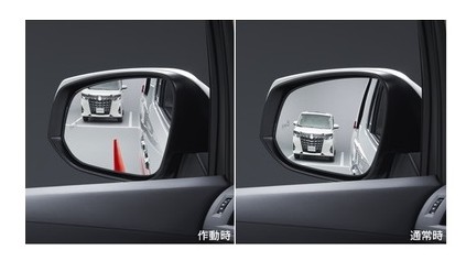 【純正】TOYOTA　ALPHARD　トヨタ　アルファード【GGH30W　GGH35W　AGH30W　AGH35W　AYH30W】　　リバース連動ミラー【仕様は下記参照】[08641-58130]の通販は 12,065円