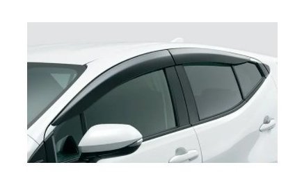 TOYOTA AQUA　トヨタ アクア【MXPK10 MXPK15 MXPK11 MXPK16】　サイドバイザー(ＲＶワイド)[08162-52080]　新品番：08162-52170