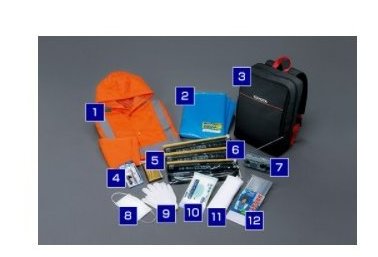 TOYOTA AQUA　トヨタ アクア【MXPK10 MXPK15 MXPK11 MXPK16】　車載防災セット[08237-00200]