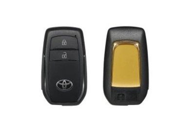 トヨタ アクア【MXPK10 MXPK15 MXPK11 MXPK16】　プラスサポート用スマートキー【サテンゴールド】[8990E-52010]