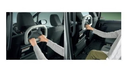 アシストグリップ ヘッドレスト取付タイプ　トヨタ純正　これは丈夫で長持ち！ アシストグリップ（ヘッドレスト取付タイプ） トヨタ純正｜Yahoo