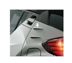 TOYOTA C-HR　トヨタ C-HR【ZYX11 NGX10 NGX50】　エアロスタビライジングフィン【イエロー】[08157-10010-F0]
