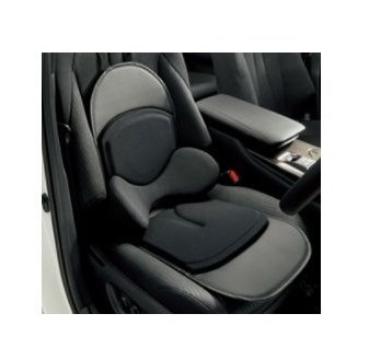 TOYOTA CROWN　トヨタ クラウン【AZSH20 AZSH21 GWS224 ARS220】　ランバーサポートクッション（汎用タイプ）【ブラック】[08220-00090]の通販は