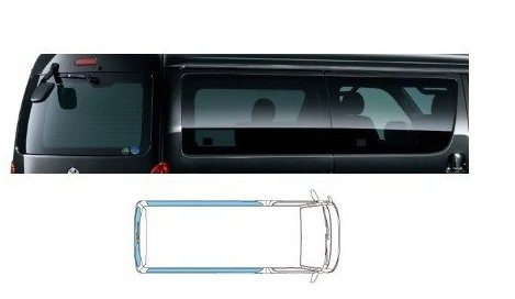 トヨタ ハイエース【適合確認いたします】　ＩＲ(赤外線)カットフィルム【適応表要確認】【スモーク】[08230-26680]の通販は