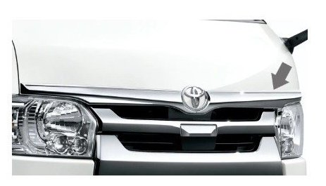 TOYOTA HIACE　トヨタ ハイエース【適合確認いたします】　フロントメッキガーニッシュ[08423-26140]の通販は