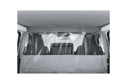 トヨタ ハイエース【適合確認いたします】　ルームセパレーターカーテン(ハイルーフ車用)【ダークグレー】[74071-26040-B1]の通販は