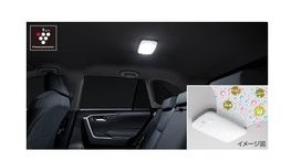 トヨタ RAV4【MXAA54 MXAA52 AXAH54 AXAH52】　プラズマクラスター搭載ＬＥＤルームランプ【グレー】[0852A-47010-B0]