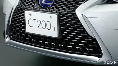 LEXUS レクサス 純正 アクセサリー パーツ CT200h ナンバーフレーム(前後)ロックボルト※適用タイプ要確認 ブレージングカーネリアンコントラストレイヤリング