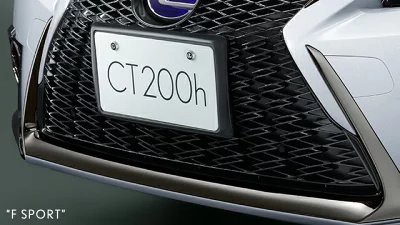 LEXUS レクサス 純正 アクセサリー パーツ CT200h ナンバーフレーム