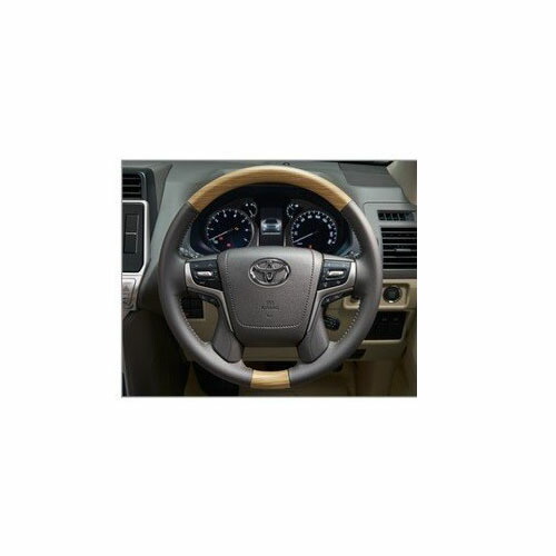 トヨタ ランドクルーザープラド【GDJ151W GDJ150W TRJ150W】　ウッド調ステアリング【オーキッドブラウン】[08460-60030-E3]
