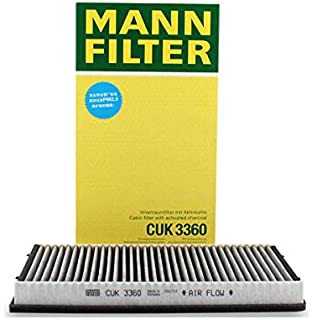 MANN　エアコンフィルター　（ポルシェ/ケイマン）　活性炭入り　CUK　3360　【型式：98720・98721・987MA120・987MA121　初年：05/08-】の通販は 7,603円